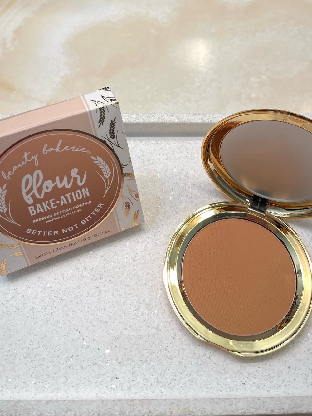 Beauty Bakerie ~ ‘ALMOND’ (Chestnut) Pressed Setting Powder ~ Full Size 10 g - Picture 16 of 16